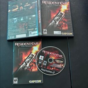 Sony Resident Evil Outbreak for PlayStation 2 GUC